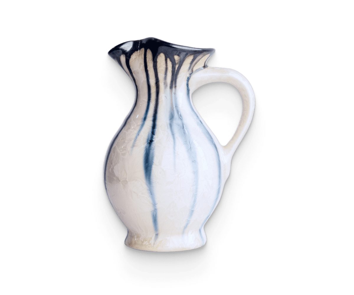 Traditional Pitcher, small Pottery by Edgecomb Potters