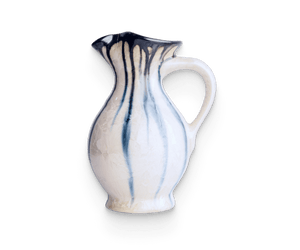 Traditional Pitcher, small Pottery by Edgecomb Potters