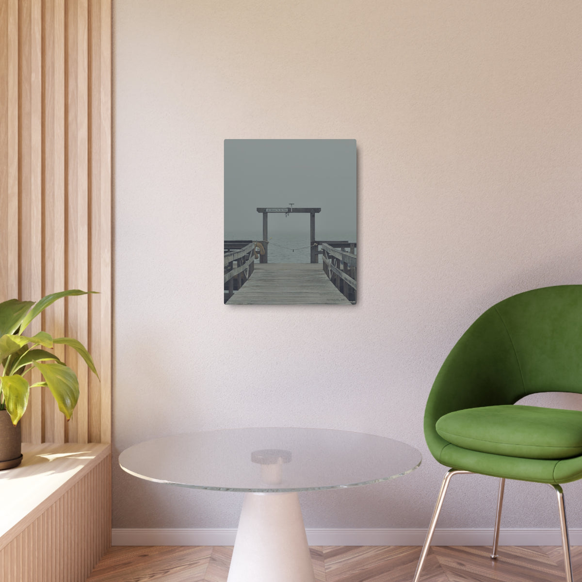 20 Minute Tie-up - Metal Print by Printify