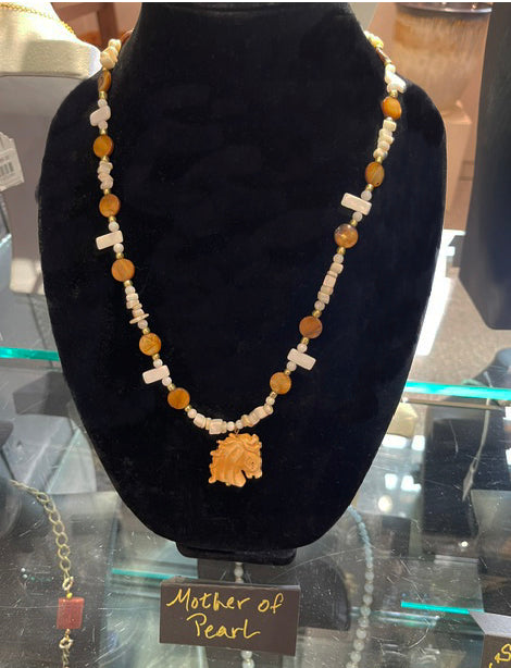 Mother of Pearl Necklace by Bill Stonebreaker