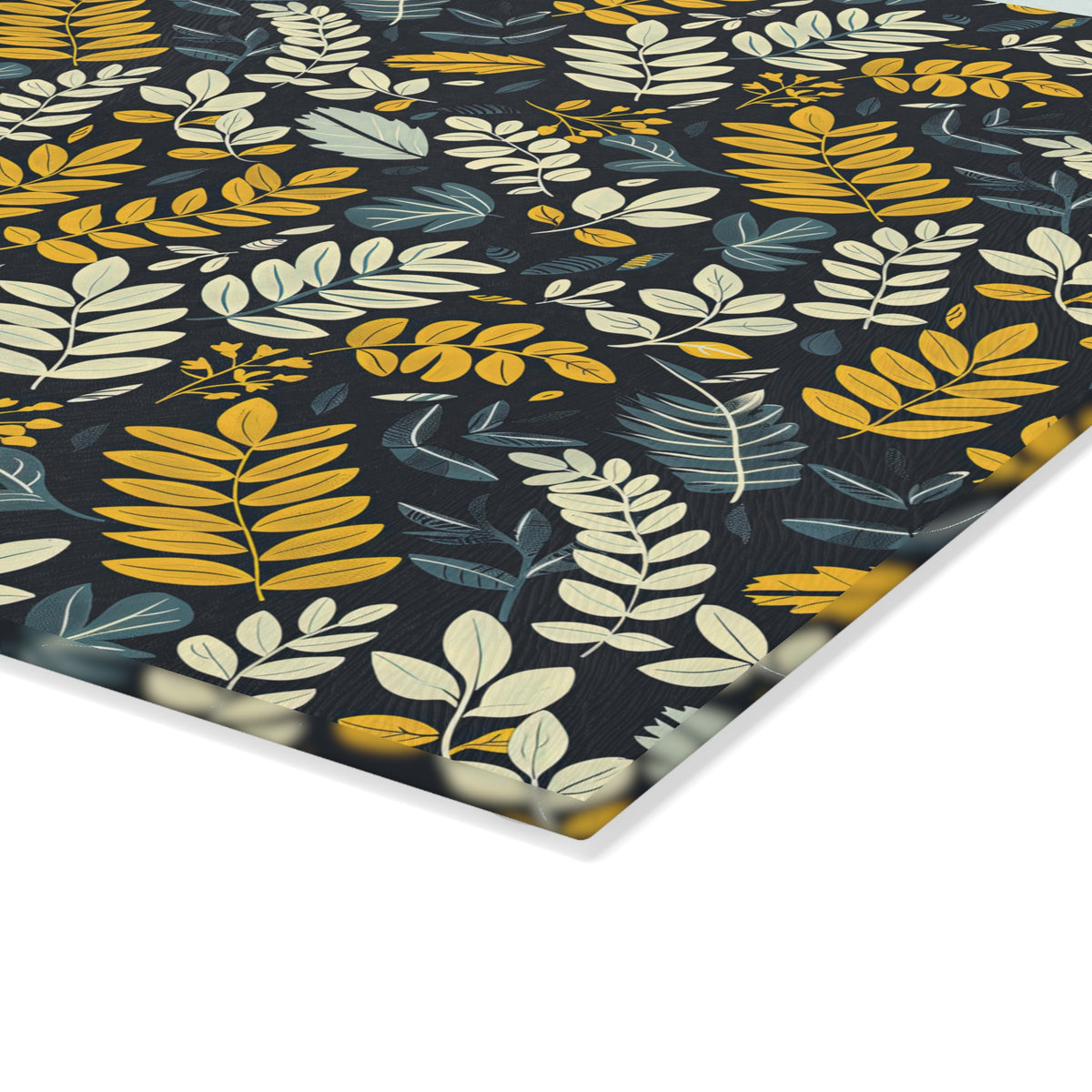 Fern Glass Cutting Board by Printify