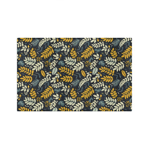 Tea Towel Fern Pattern Tea Towel - Microfiber by Printify