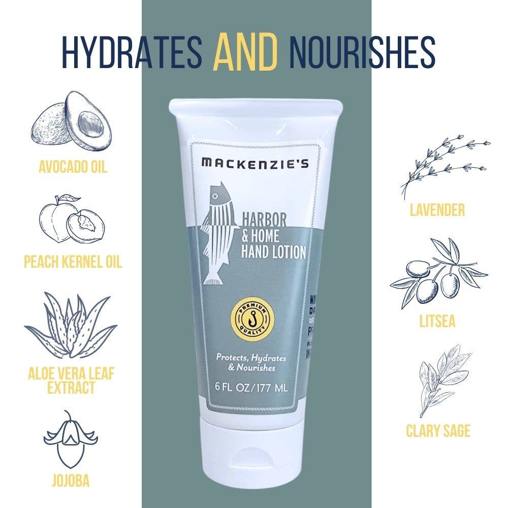 Harbor & Home Hand Lotion- 6 fl oz by MacKenzie's Fisherman