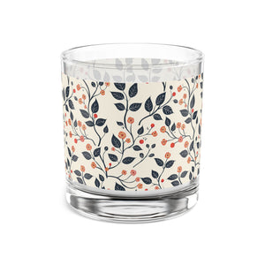 Cherry Blossom Rocks Glass, 10oz by Printify