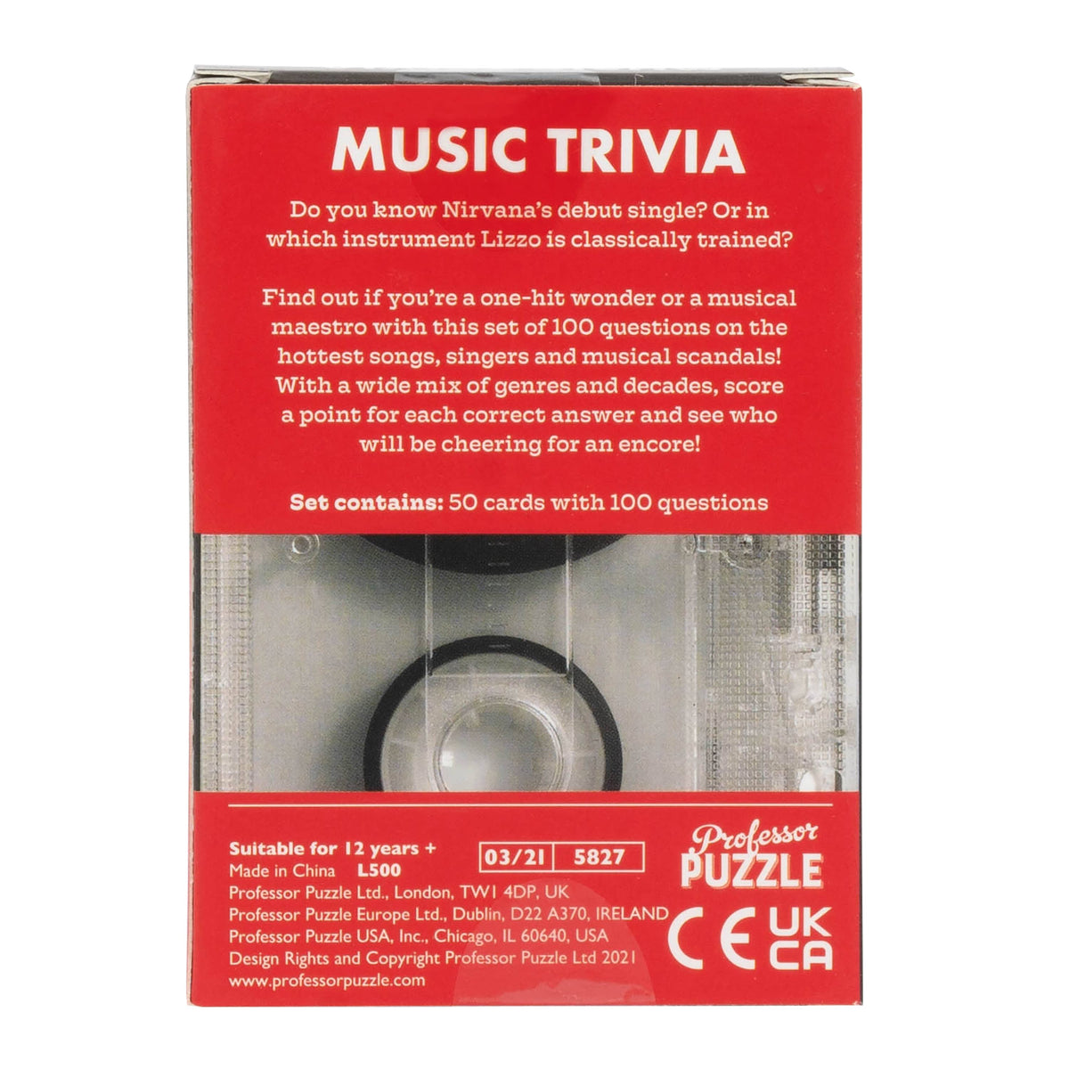 Mini Music Trivia by Professor Puzzle USA, Inc.