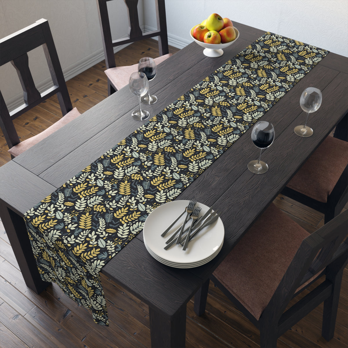 Maine Fern Table Runner by Printify