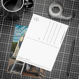 Hush Art Postcard — Douglas Houle by Annie Houle