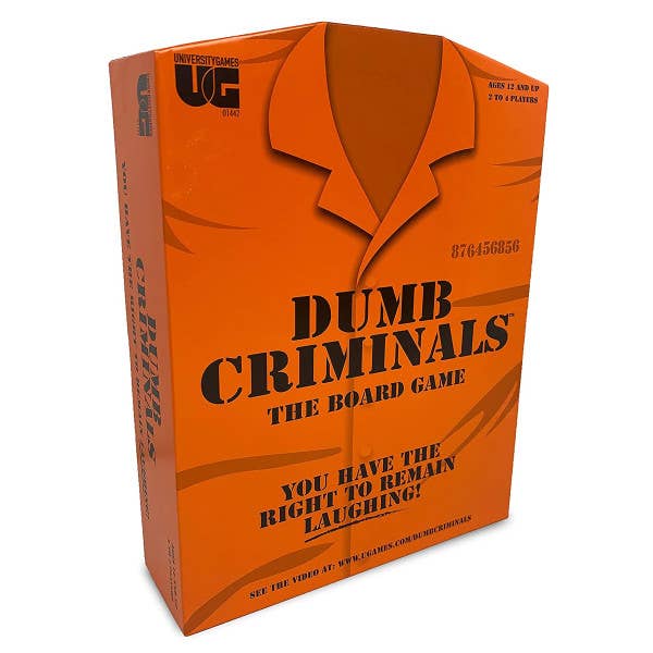 Dumb Criminals - Fun Board Game by University Games