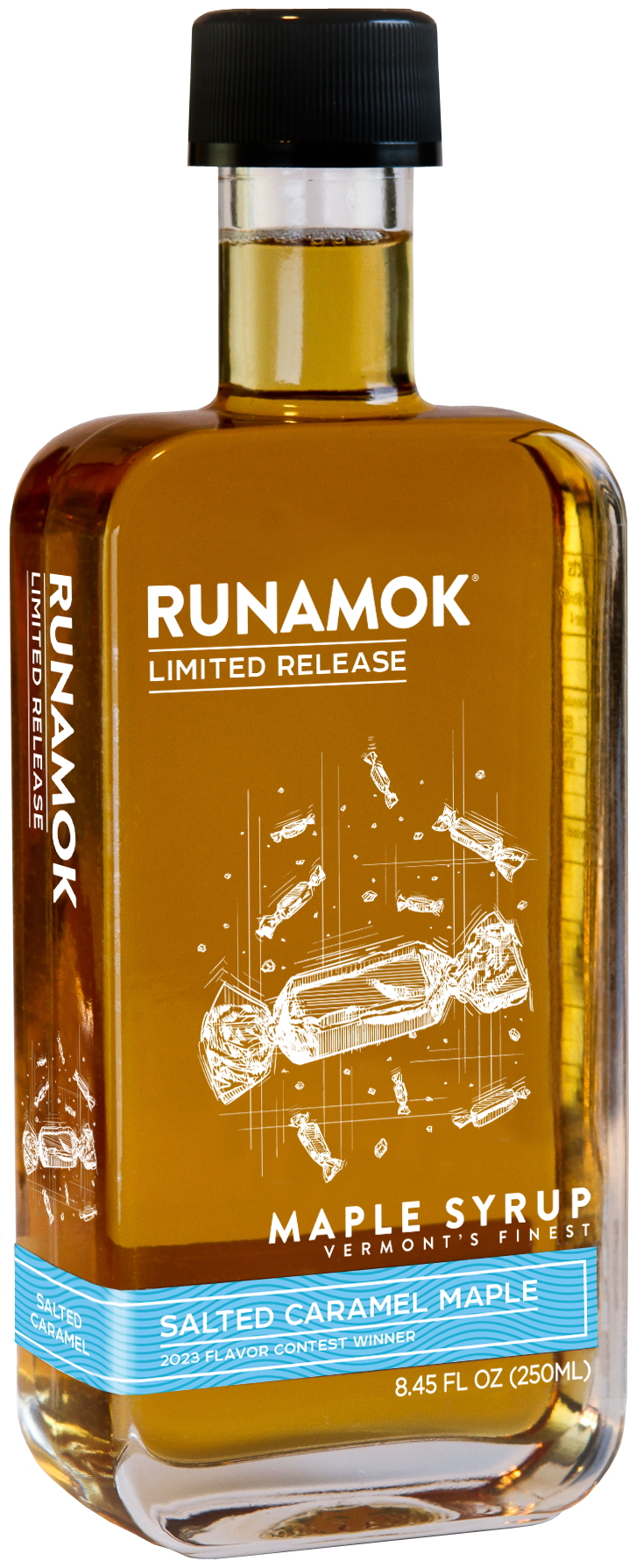 Salted Caramel Infused Maple Syrup 250ml by Runamok