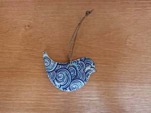 Cheeky Chickadee - Ornament - Maine's favorite bird with a whole lot of personality! by Spotted Mermaid