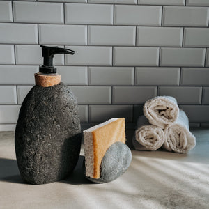 Stone Soap/Lotion Pump Dispenser by Funky Rock Designs (F)