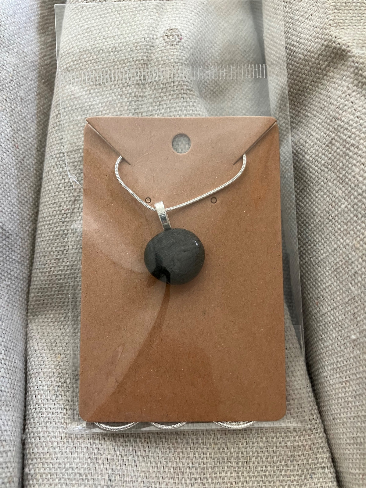 stone necklace by Tonya Arnold