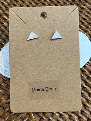 Birch -tiny studs by Tonya Arnold