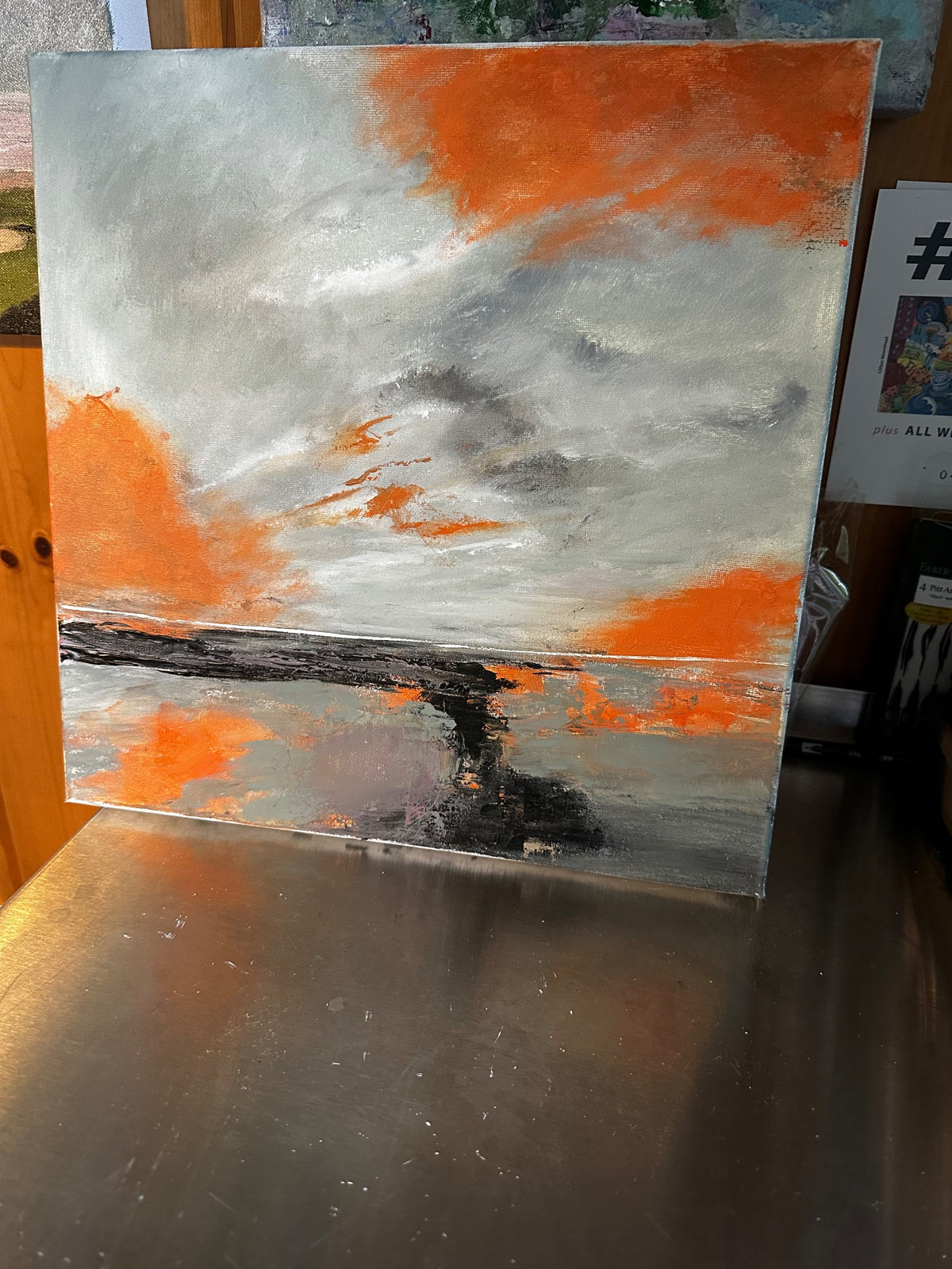 Burnished Skyline by Valerie Hart
