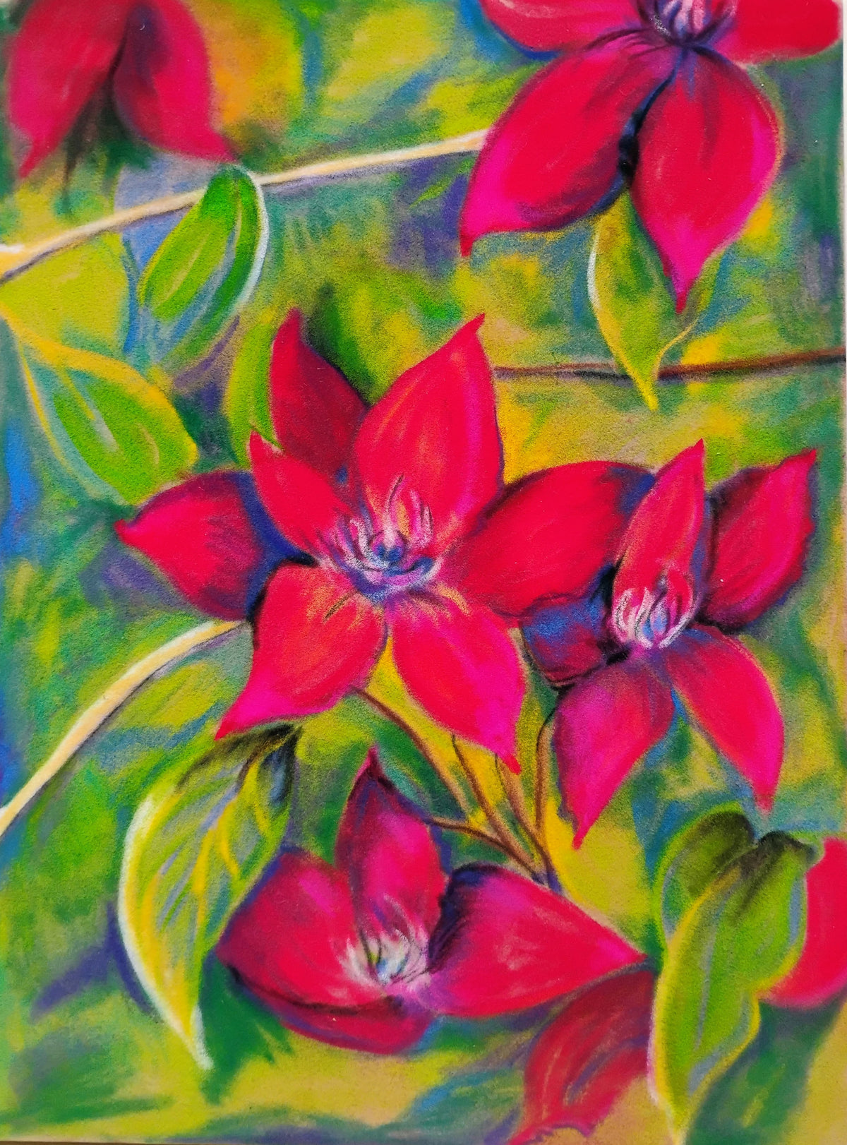 Nubia Clematis by Joyce Maura Anderson