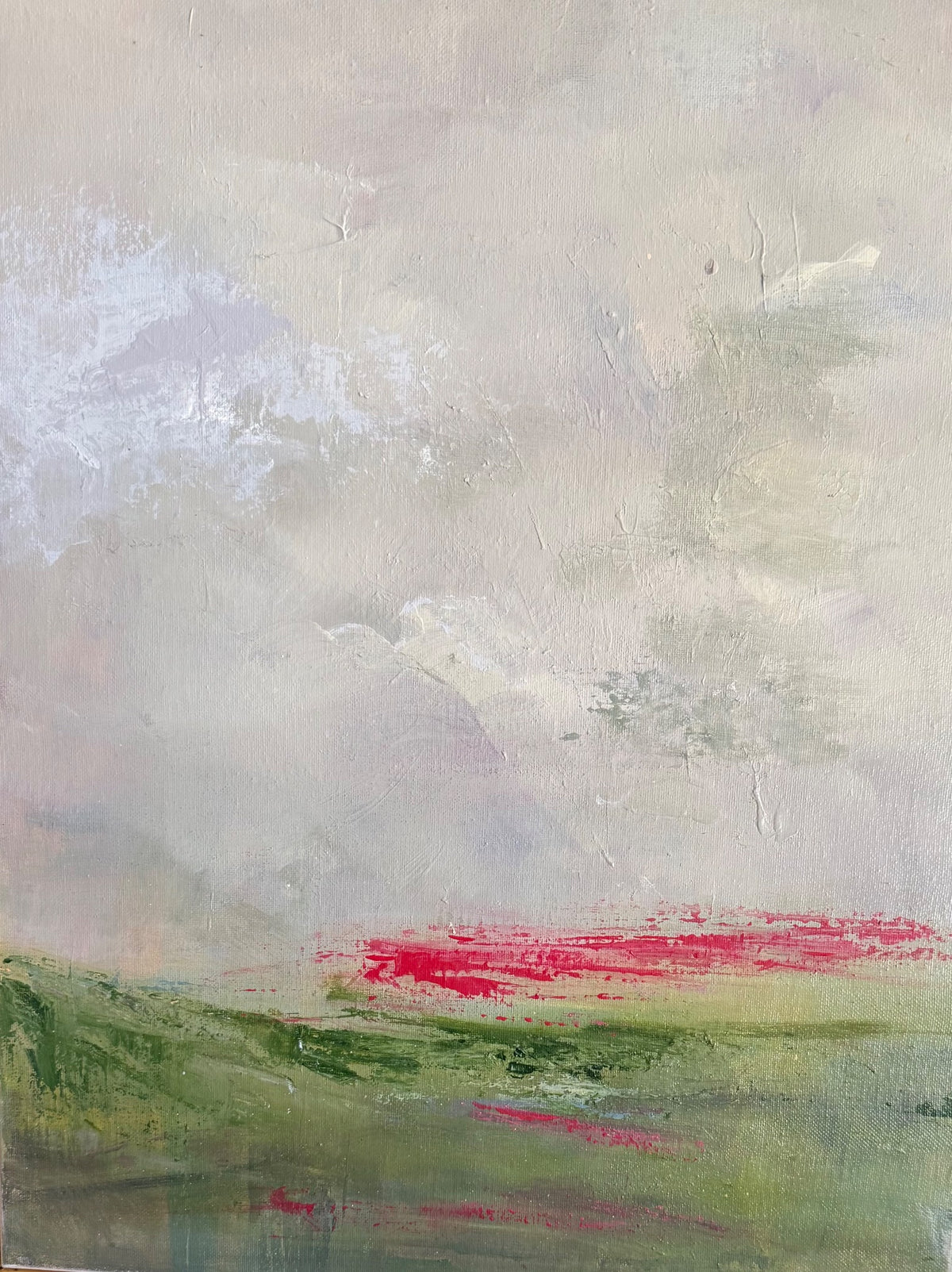 Grey Veil Scarlet Thread by Valerie Hart