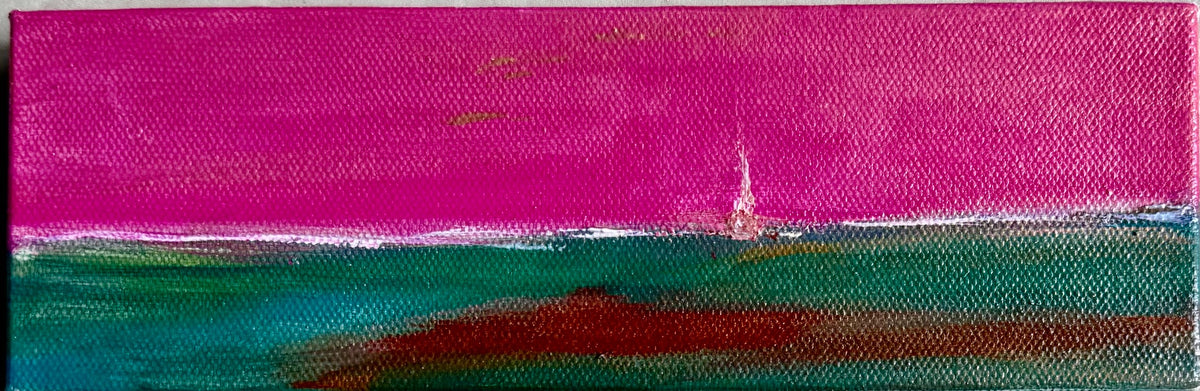 Magenta Quietude by Valerie Hart