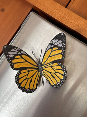 Butterfly Magnet 3″ × 3″ by This Rad Life