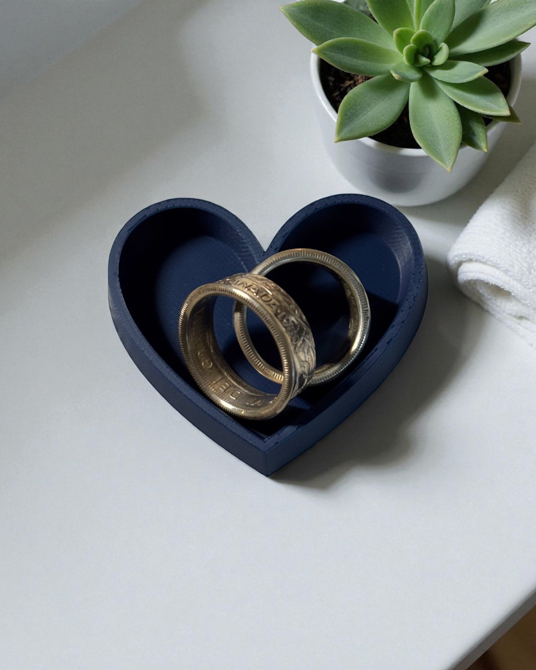 Mini Heart Trinket Dish by This Rad Life