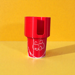 Biodegradable Car Mug Holder & Bin by This Rad Life