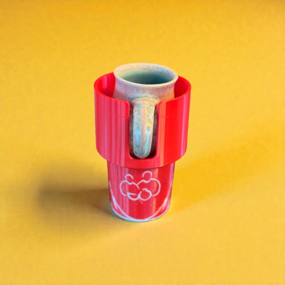 Biodegradable Car Mug Holder & Bin by This Rad Life