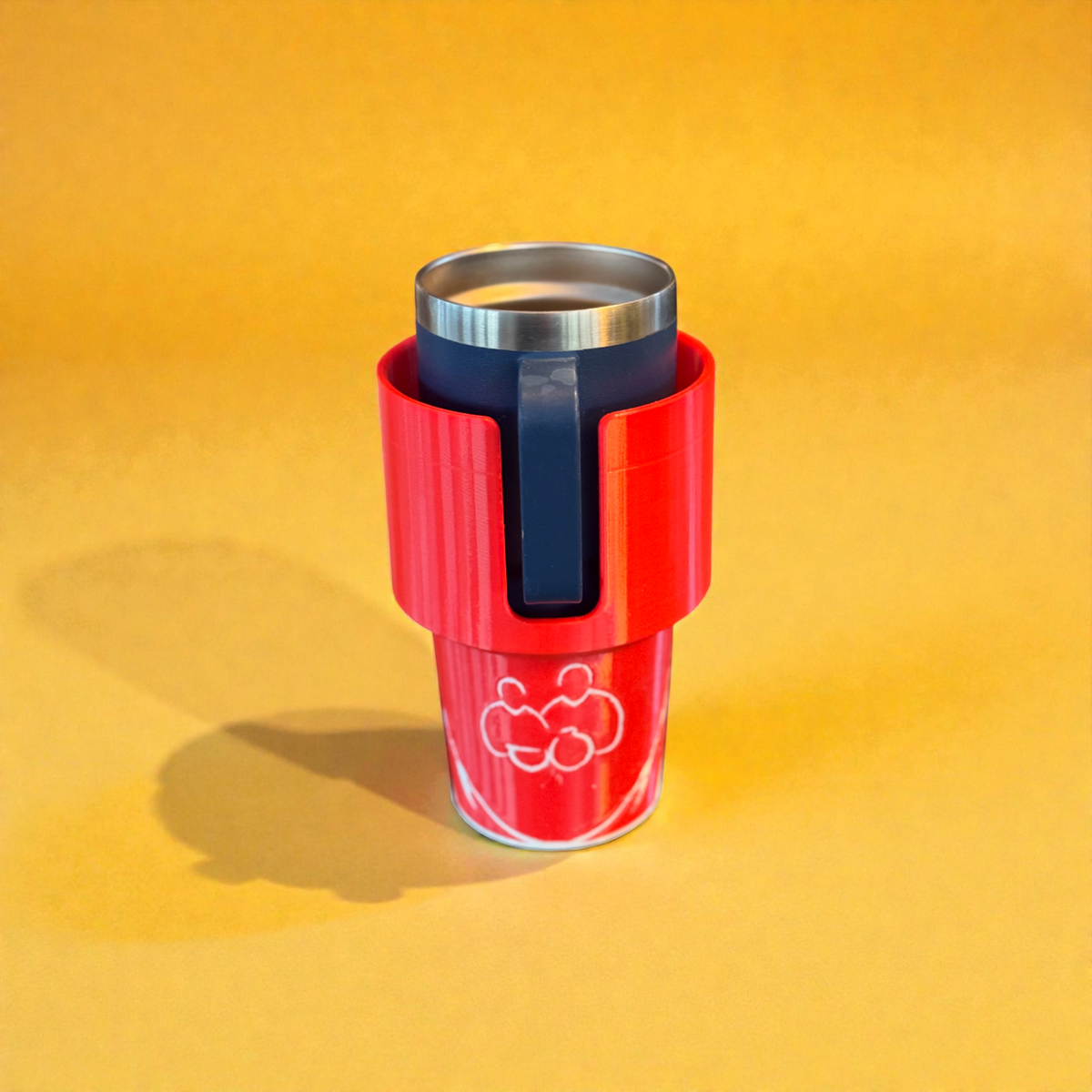 Biodegradable Car Mug Holder & Bin by This Rad Life
