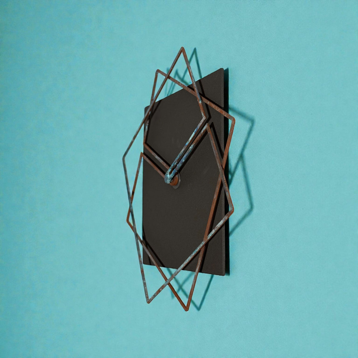 Intersect Clock — Copper & Iron by This Rad Life