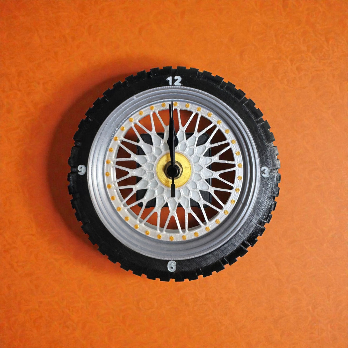 Wheely Tire’d Clock by This Rad Life