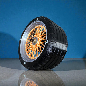 Wheely Tire’d Clock by This Rad Life