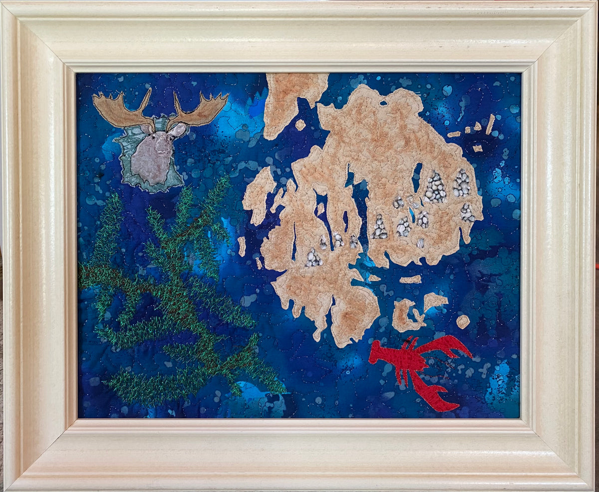 Maine—Mount Desert Island AC by Art in Stitches