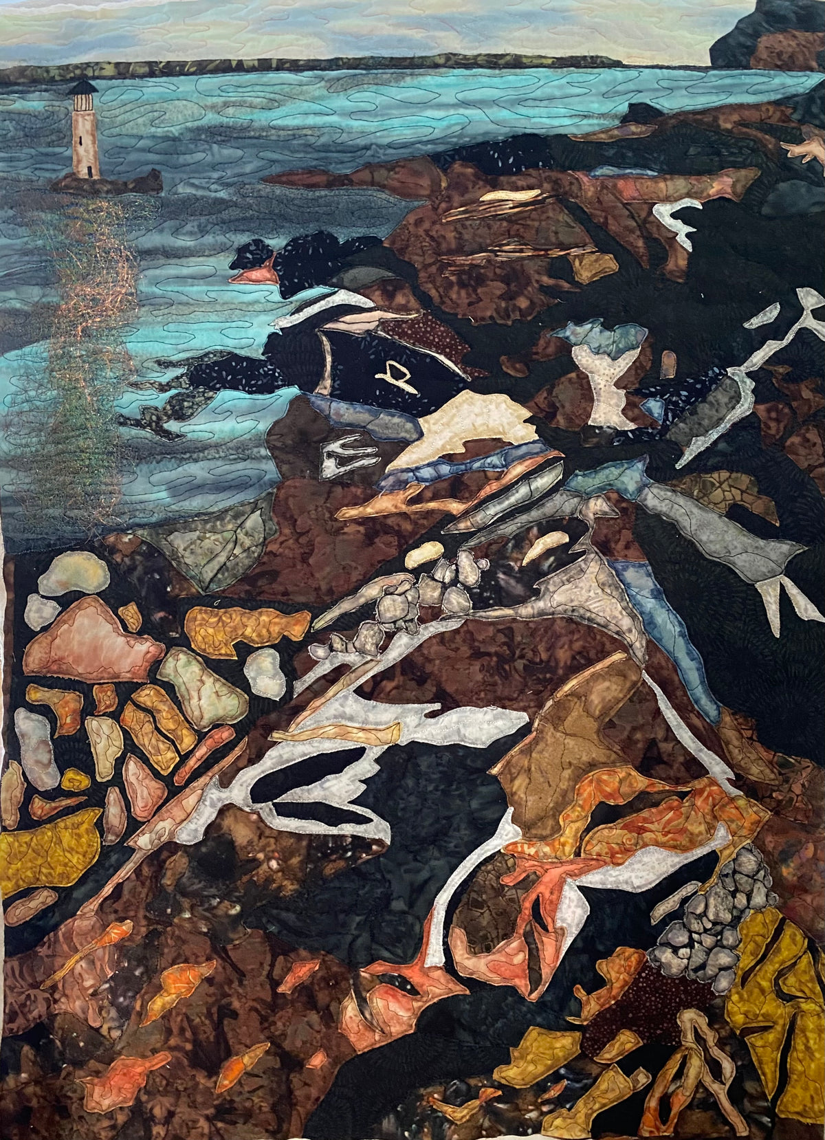Captivated by the Coast CA by Art in Stitches