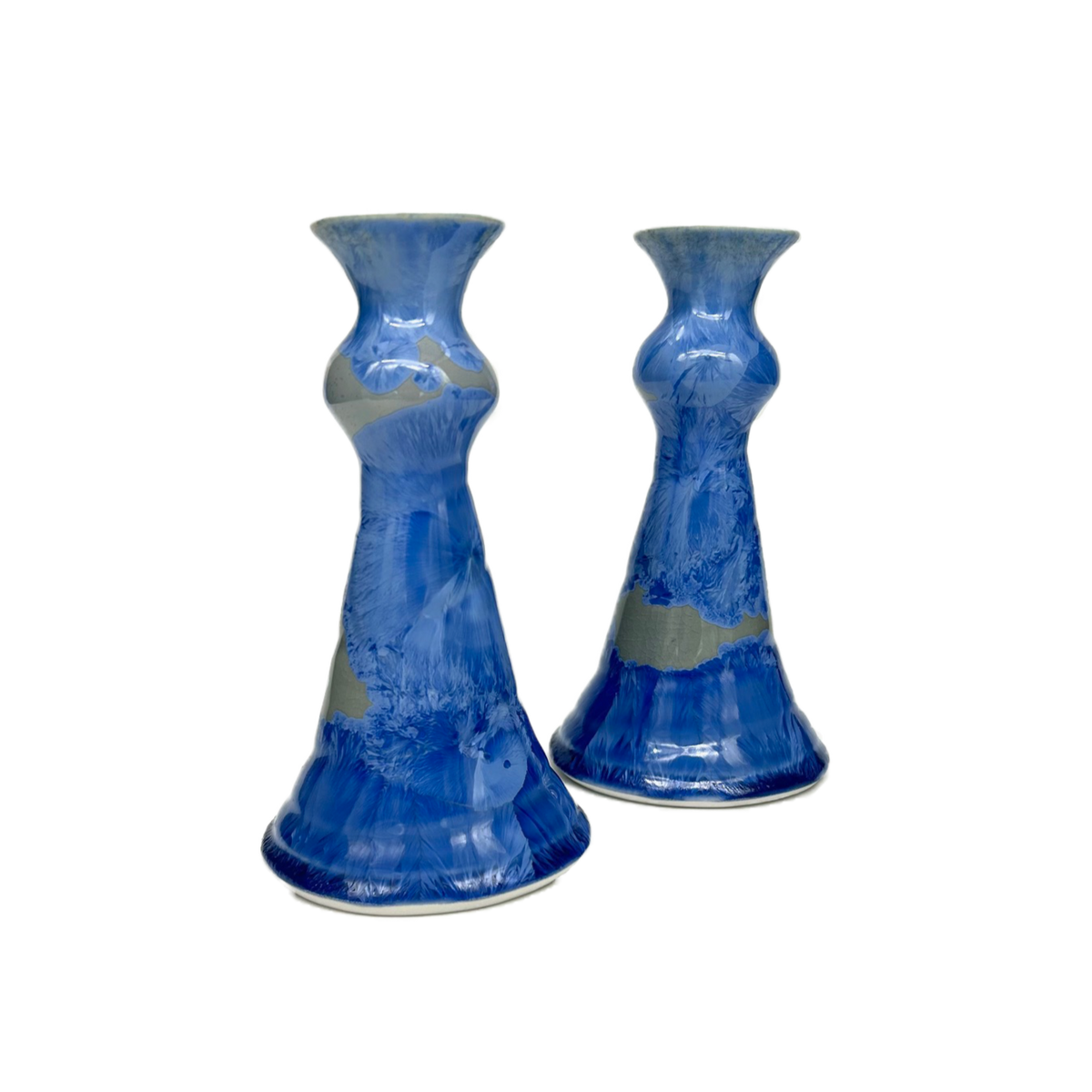 Candlesticks Medium, pair by Edgecomb Potters