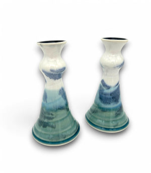 Candlesticks Medium, pair by Edgecomb Potters
