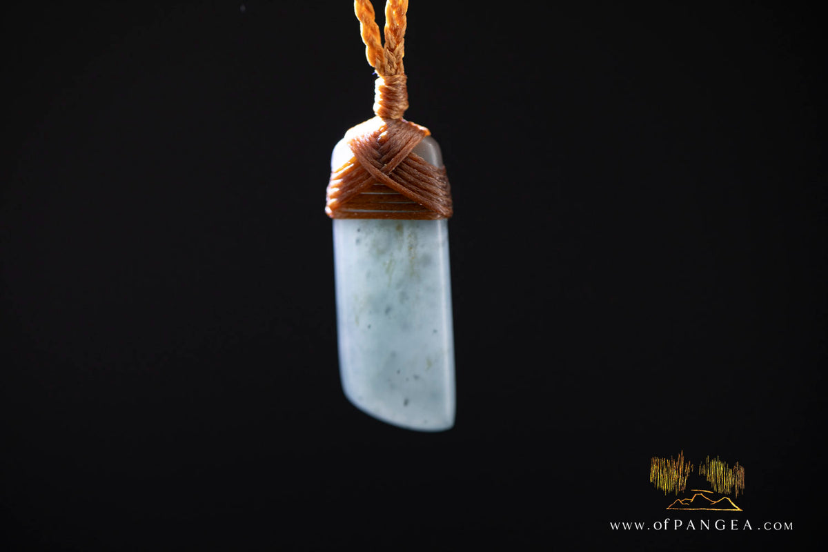 Toki Guatemalan Jadeite Copper Bind Necklace by Joe Foster