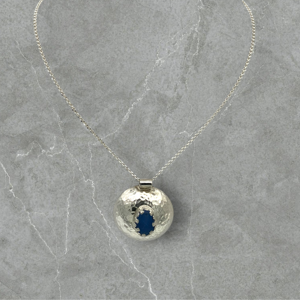 Cornflower Sea Glass by Colleen Flanagan-Ormsby