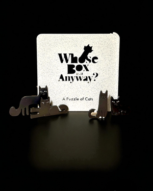 Whose Box is it Anyways? - Cat Puzzle by This Rad Life