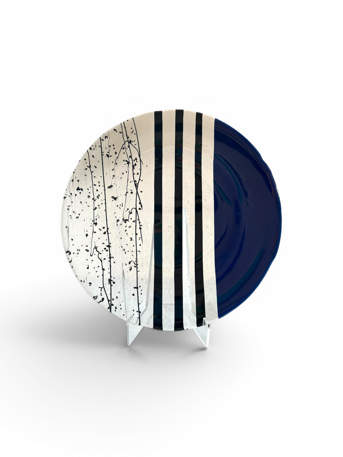Decorative Circle Dinner Plate by Sherri Feld