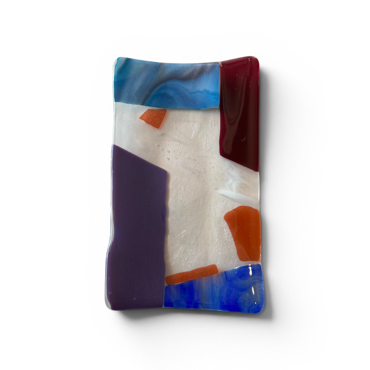 Decorative Rectangular Dinner Plate by Sherri Feld