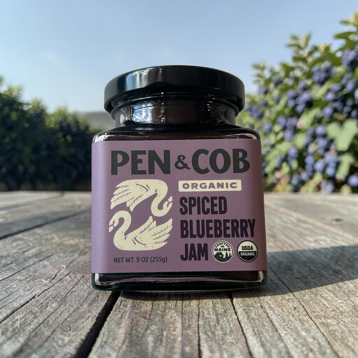 Spiced Blueberry Jam by Pen & Cob