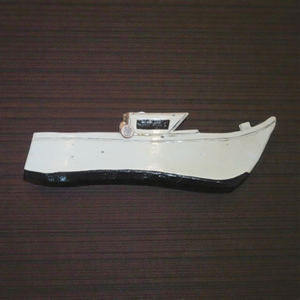 Medium Lobster Boat by Jeannie Laub