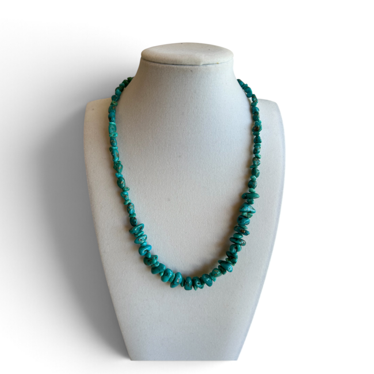 Graduated Turquoise Strand by Nance Trueworthy