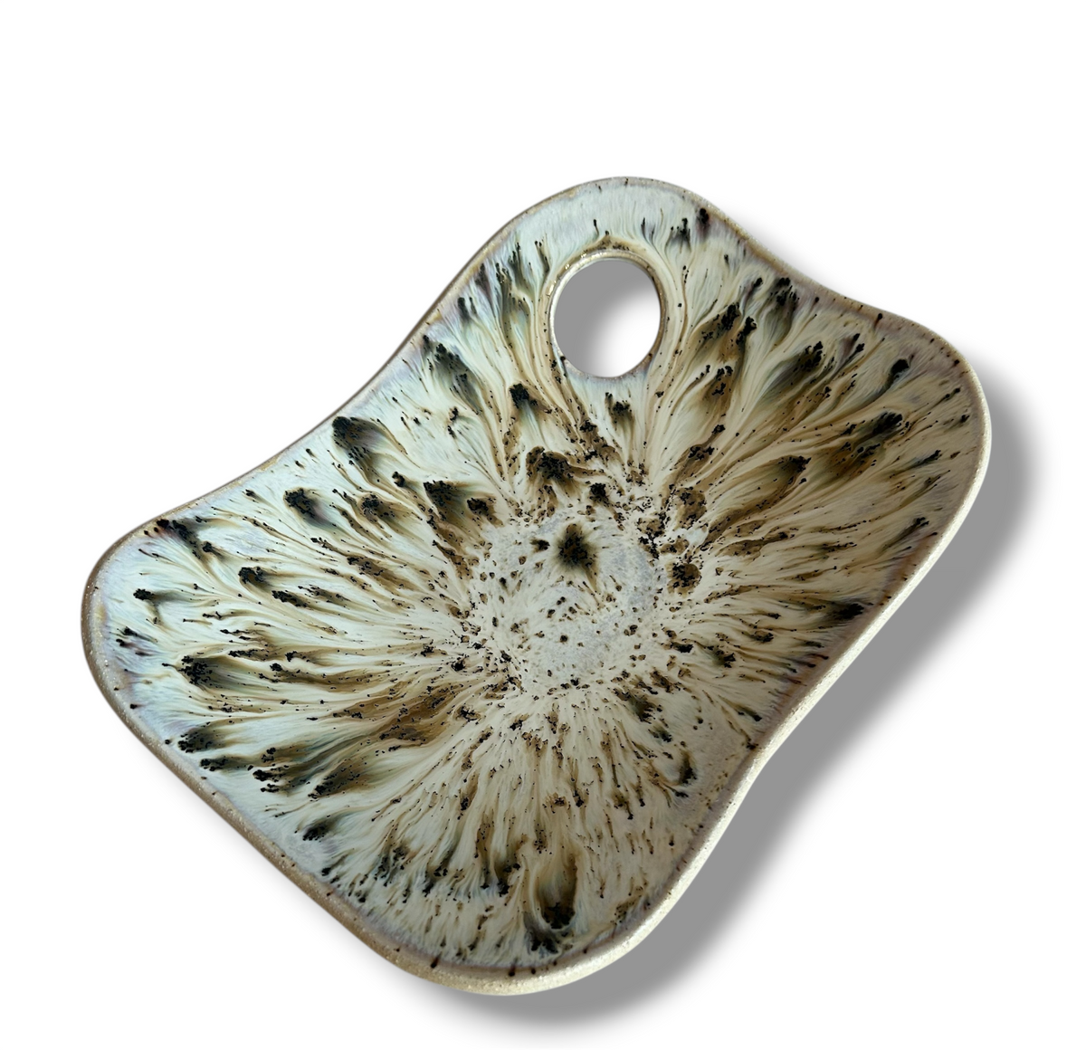 Snack Plate by Big Barn Pottery
