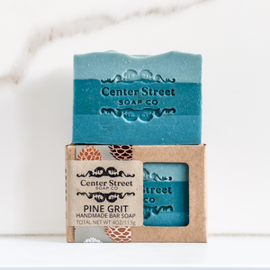 Pine Grit Handmade Soap Bar by Center Street Soap Co.