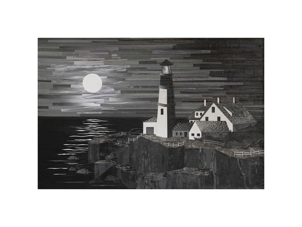 Portland Head, Cape Elizabeth - Print by Nancy Houlihan