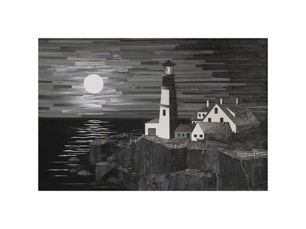Portland Head, Cape Elizabeth - Print by Nancy Houlihan