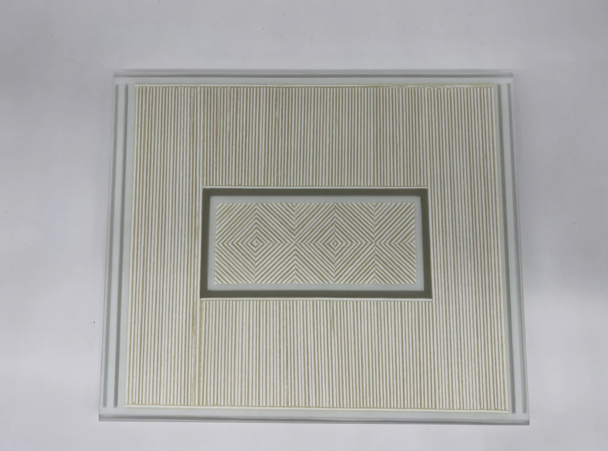 Frost Platter by Carole Crotty Fallon