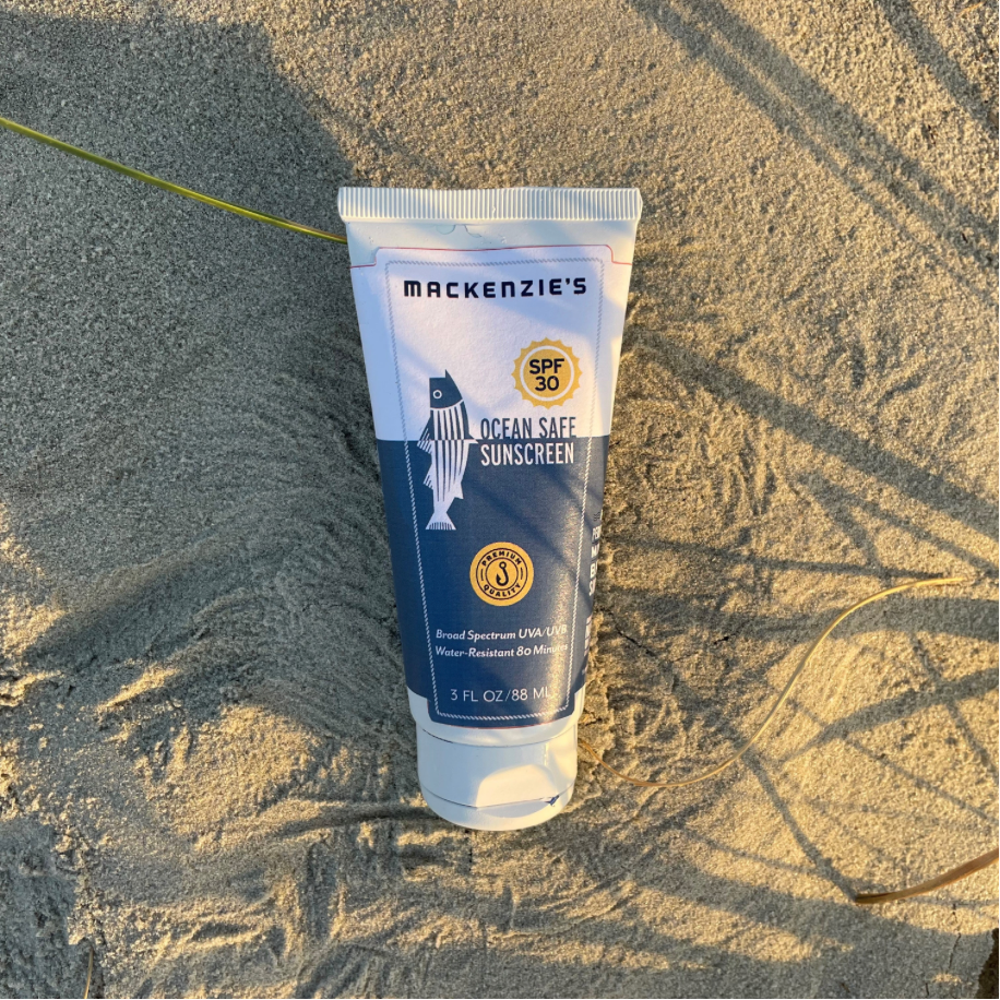 Ocean Safe Sunscreen 3 fl oz by MacKenzie's Fisherman