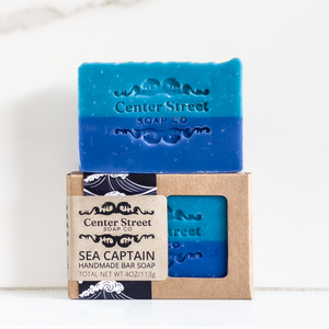 Sea Captain Handmade Soap Bar by Center Street Soap Co.