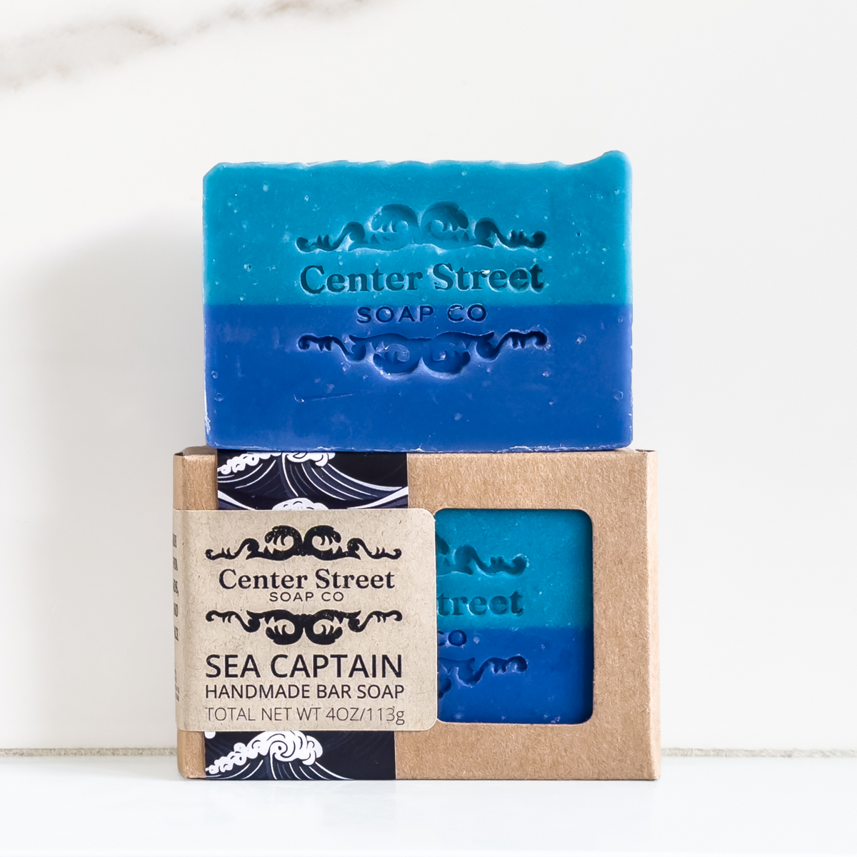 Sea Captain Handmade Soap Bar by Center Street Soap Co.