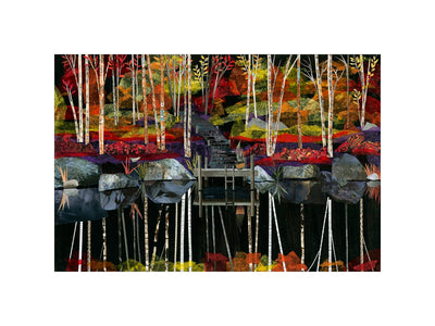 The Swimming Hole-Print by Nancy Houlihan